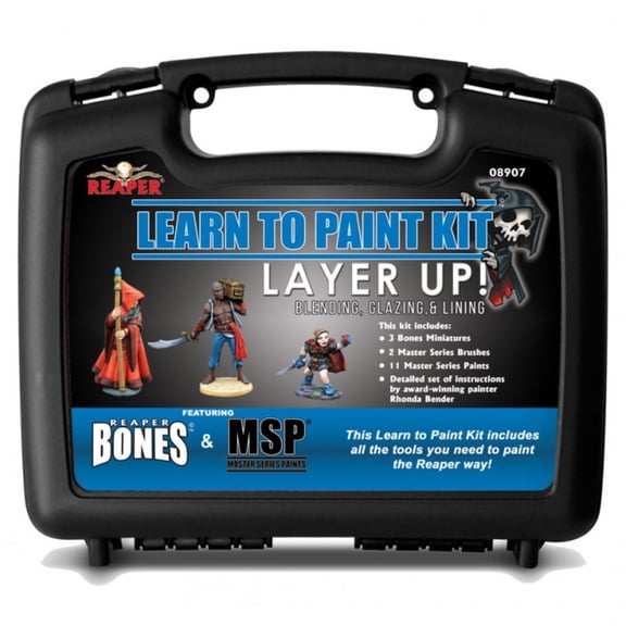 Reaper Miniatures Learn to Paint Kit #6 - Layer Up! New