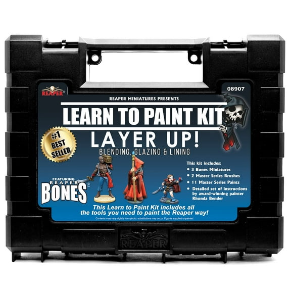 Reaper Miniatures Learn to Paint Kit #6 - Layer Up! New