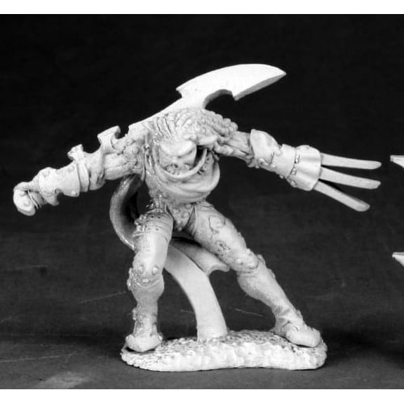 Reaper Miniatures Lurg, Half Orc Assassin #03494 Dark Heaven Unpainted Metal