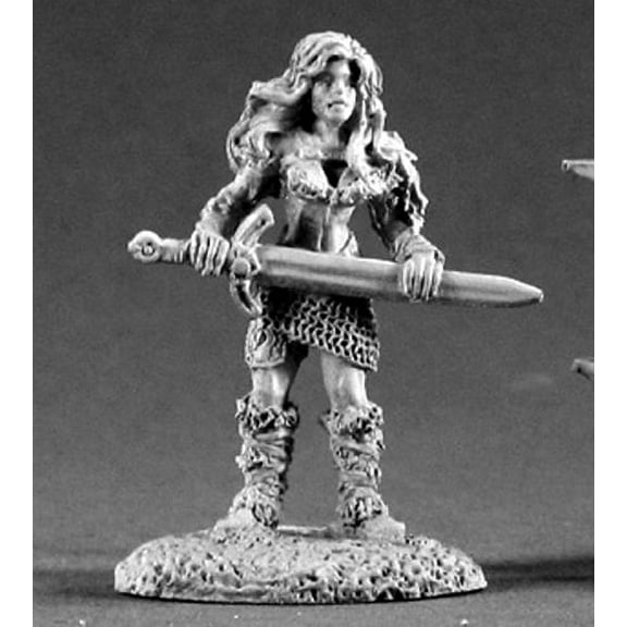 Reaper Miniatures Nadia Of the Blade #02201 Dark Heaven Legends Unpainted Metal