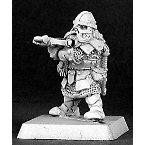 Reaper Miniatures Nogrin, Dwarf Adept #14325 Dwarves Unpainted RPG Mini Figure