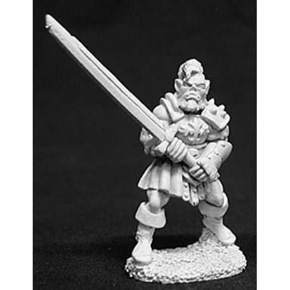 Reaper Miniatures Oberon Half-Orc #02669 Dark Heaven Legends Unpainted Metal