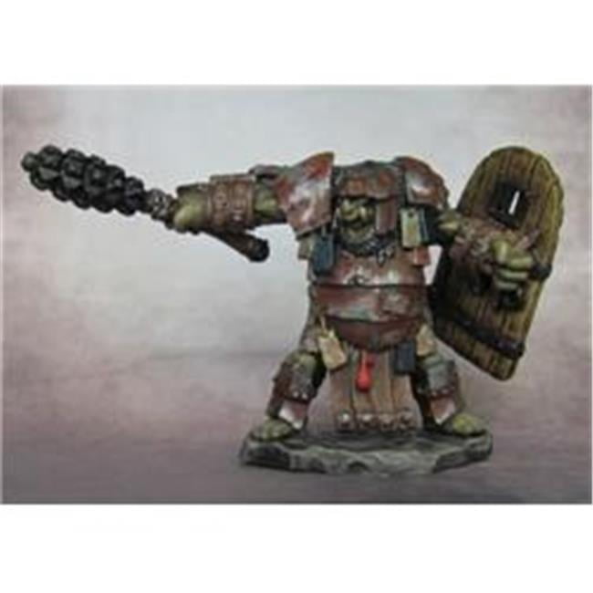 Kagunk, Ogre Chieftain – Miniatura Fantasy In Polimero Da 25 Mm – Reaper Miniatures – Non Dipinta