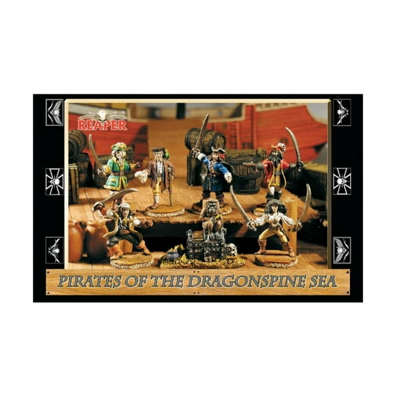 Reaper Miniatures Pirates of the Dragonspine Sea #1 New