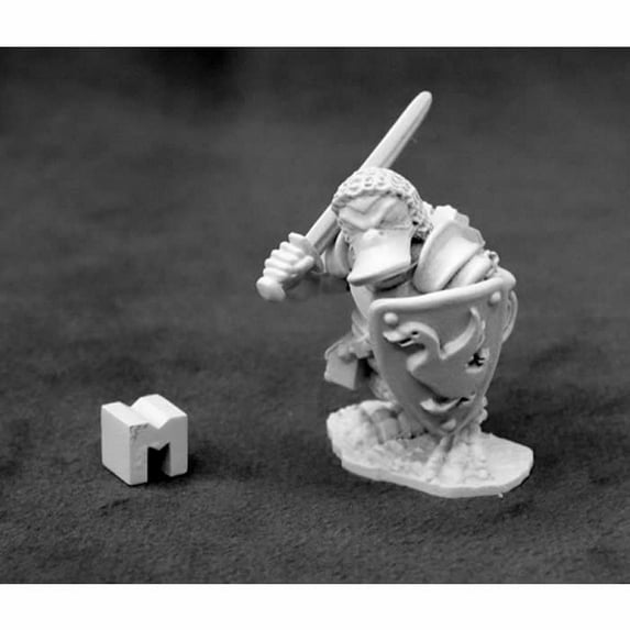 Drangus Duckman Warrior Miniature 25mm Heroic Scale Dark Heaven Legends Reaper Miniatures