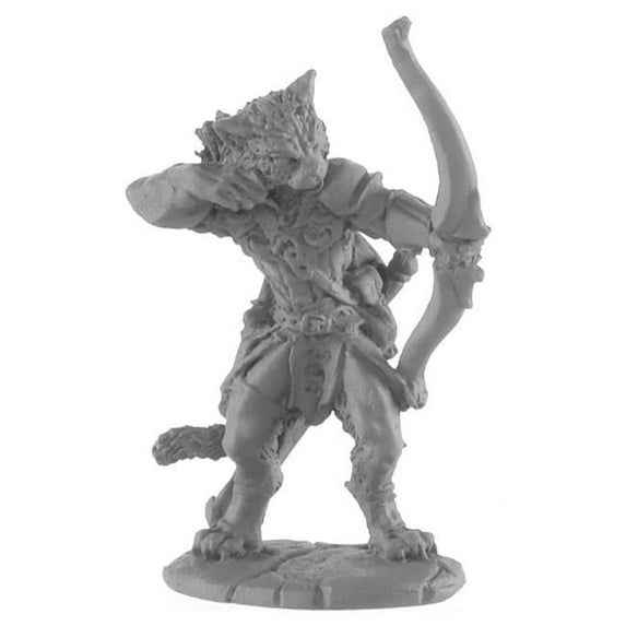 Reaper Miniatures REM04048 DHL Catfolk Ranger Miniature Game