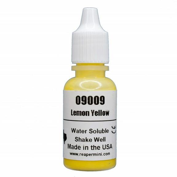 Reaper Miniatures REM09009 Lemon Yellow Master Series Paint