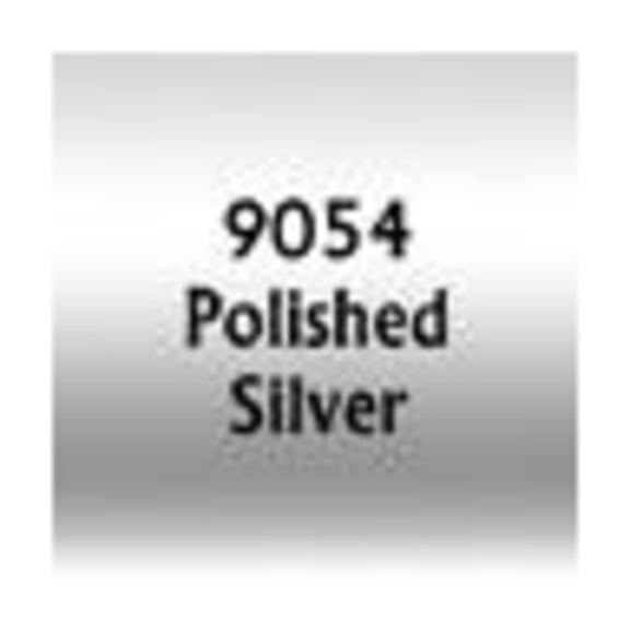 Reaper Miniatures REM09054 0.5 oz Master Series Paint Dropper Bottle, Polished Silver