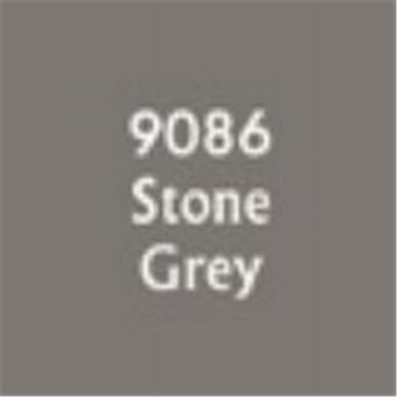 Reaper Miniatures REM09086 0.5 oz Master Series Paint Dropper Bottle, Stone Grey