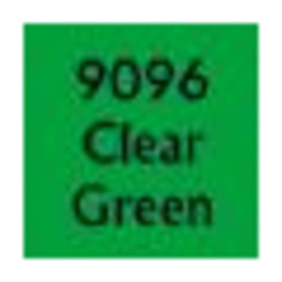 Reaper Miniatures REM09096 0.5 oz Master Series Paint Dropper Bottle, Clear Green