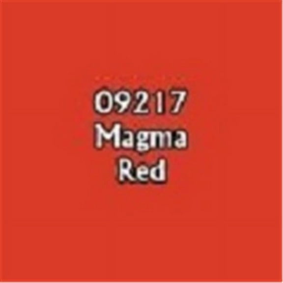 Reaper Miniatures REM09217 0.5 oz Master Series Paint Dropper Bottle, Magma Red