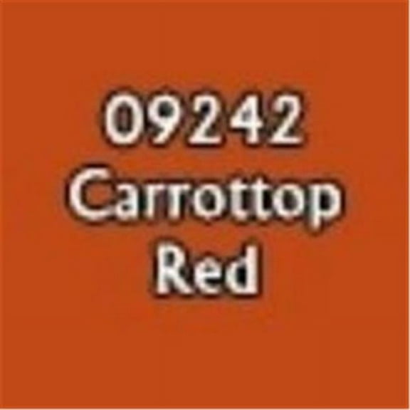 Reaper Miniatures REM09242 0.5 oz Master Series Paint Dropper Bottle, Carrottop Red