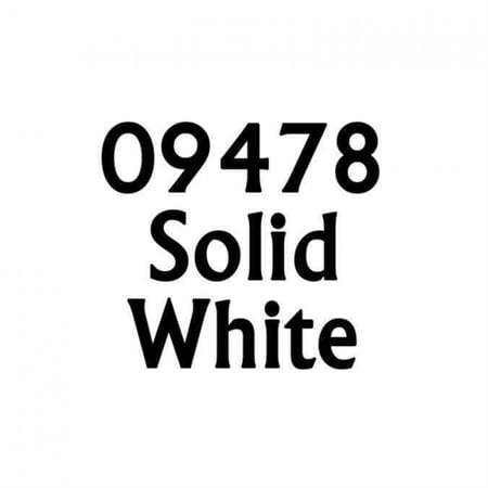Reaper Miniatures REM09478 Bones Master Series Acrylic Paint, Solid White