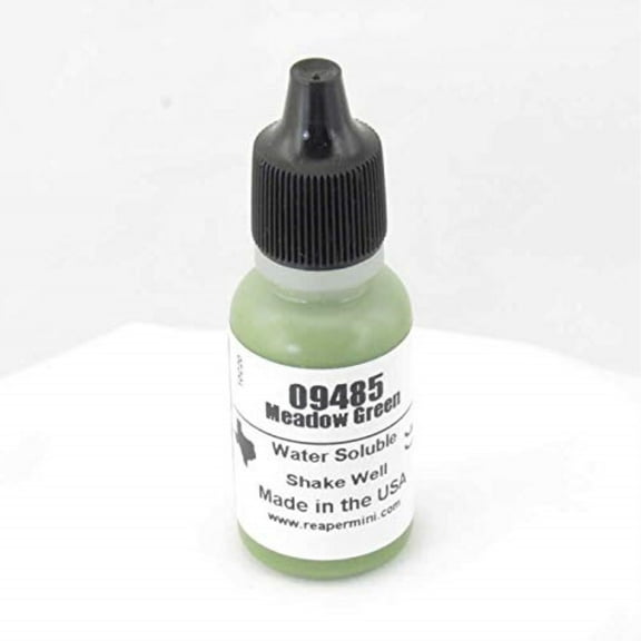 Reaper Miniatures REM09485 Bones Master Series Acrylic Paint, Meadow Green
