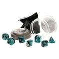 thumbnail image 1 of Reaper Miniatures REM19060 Pizza Dungeon Dual Dice Teal & Black, 1 of 1