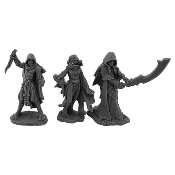 Reaper Miniatures REM30207 Legends Cultist Minions Miniature - 3 Piece