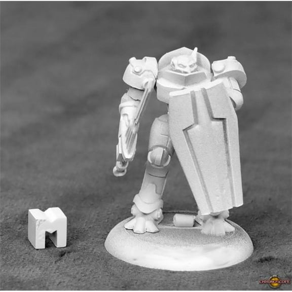 Reaper Miniatures REM50343 Dungeon Dwellers Space Goblin in Power Armor Miniature