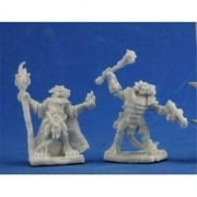 reaper miniatures kobold leaders 2 #77350 bones unpainted plastic mini figure