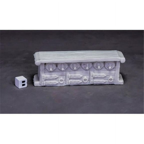 Reaper Miniatures Dungeon Dressing: Bar #77618 Bones Unpainted Plastic Figure