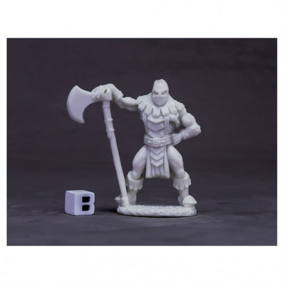 Reaper Miniatures Logar the Executioner #77620 Bones Unpainted Plastic Figure