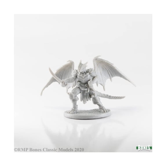 Tazythas Dragonfolk Rogue Miniature 25mm Heroic Scale Figure Dark Heaven Bones Reaper Miniatures