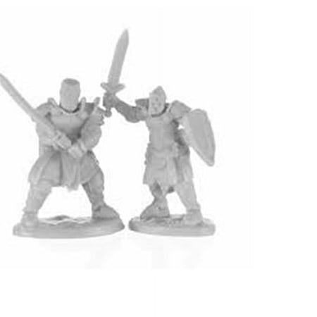 Knight Heroes Miniature 25mm Heroic Scale Figure Dark Heaven Bones Reaper Miniatures
