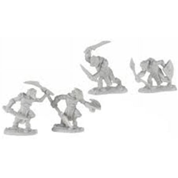 Armored Goblin Warriors Miniature 25mm Heroic Scale Figure Dark Heaven Bones Reaper Miniatures