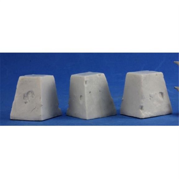 Reaper Miniatures REM80055 Bones Dragons Teeth Miniature Reaper - Set of 3