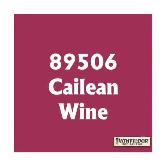 Reaper Miniatures REM89506 Pathfinder Colors of Golarion Master Series Paint - Cailean Wine