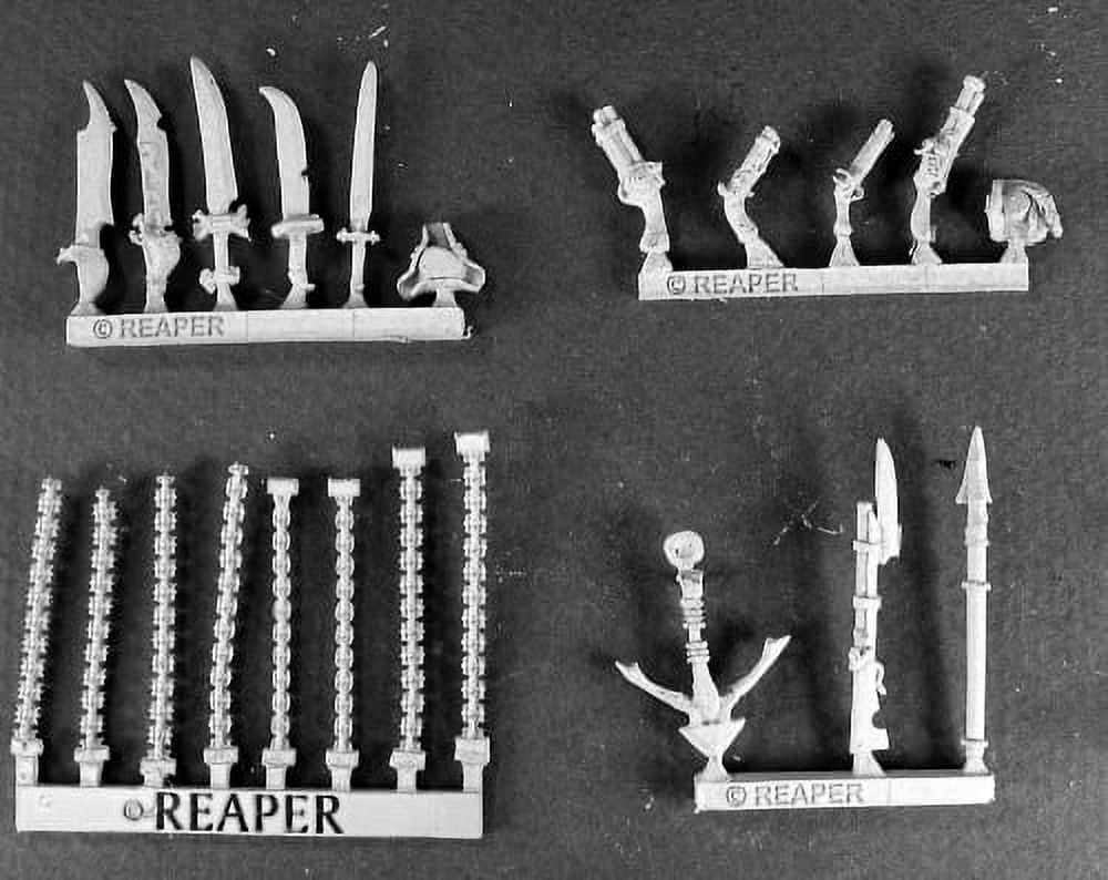 Reaper Miniatures - Razig's Revenge: Skeletal Crewman - 25mm Unpainted Fantasy Figure - View #5