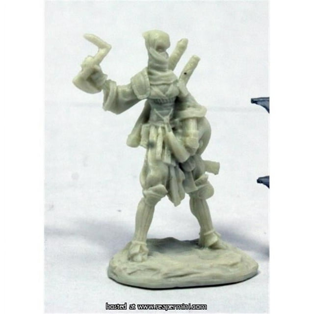 Reaper Miniatures Reiko, Iconic Ninja#89036 Bones RPG Miniature Figure