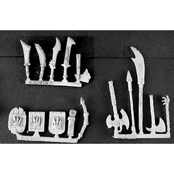 Reaper Miniatures Reven Weapons (15) #14293 Reven Unpainted RPG D&D Mini Figure