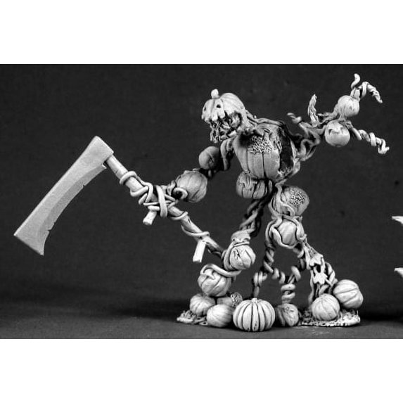 Reaper Miniatures Rotpatch, Pumpkin Golem #03377 Dark Heaven Unpainted Metal