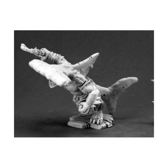 Reaper Miniatures Shred Bloodgill - Hammerhead Wereshark New