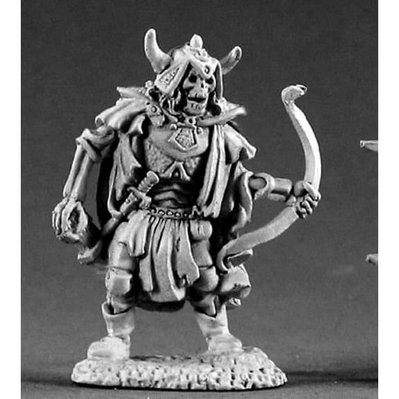 Reaper Miniatures Skeleton #02225 Dark Heaven Legends Unpainted Metal RPG Figure