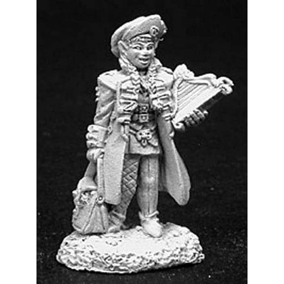 Reaper Miniatures Thora, Gnome Bard #02721 Dark Heaven Legends Unpainted Metal