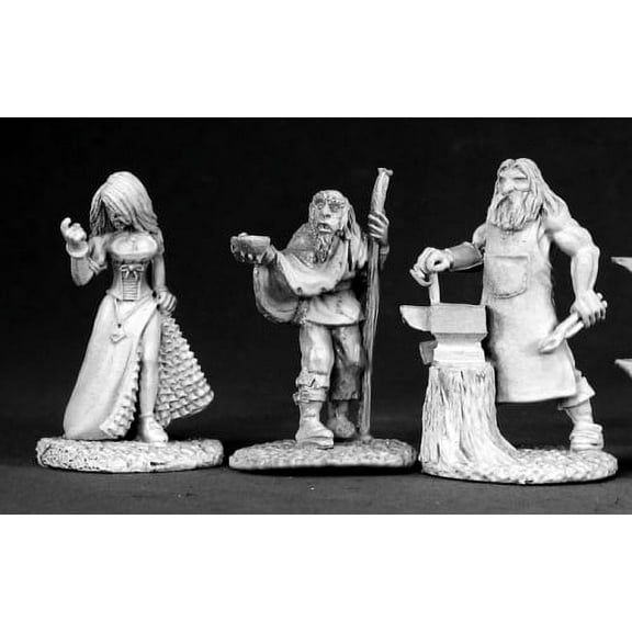 Reaper Miniatures Townsfolk II #02584 Dark Heaven Legends RPG D&D Mini Figure
