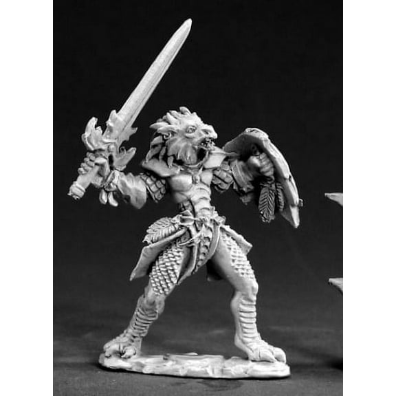Reaper Miniatures Unpainted Na'Kaat Female 1/2 Dragon Paladin 03403 Dark Heaven