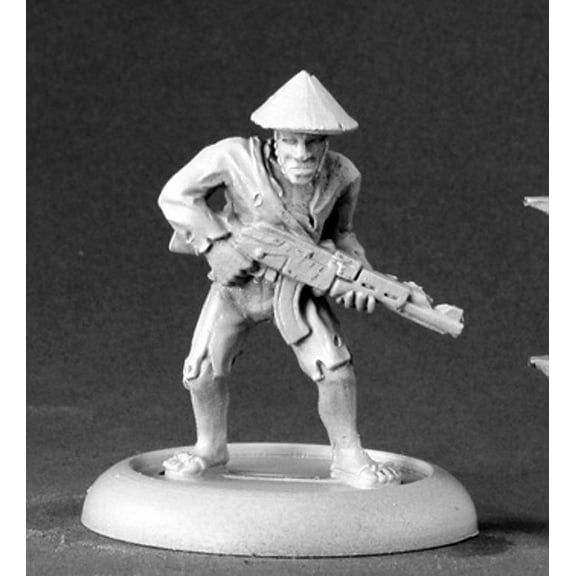 Reaper Miniatures Viet Cong Guerilla #50100 Chronoscope D&D RPG Mini Figure