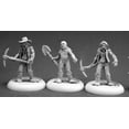 thumbnail image 1 of Reaper Miniatures Zombie Miners #50317 Chronoscope Unpainted RPG D&D Mini Figure, 1 of 2