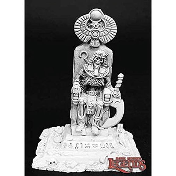 Reaper Mummy King on Throne