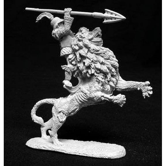 Reaper Miniatures Reaper of the Apocalypse - War Mounted on Lion New