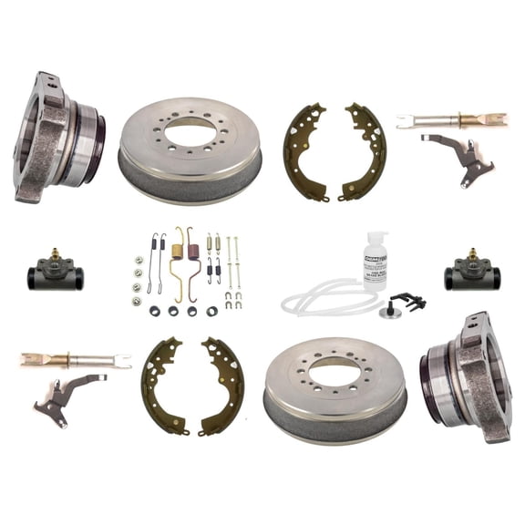 Rear 6 Stud Drums Axle Bearing For 2005-2019 Toyota Tacoma 4x4 4 Wheel Drive