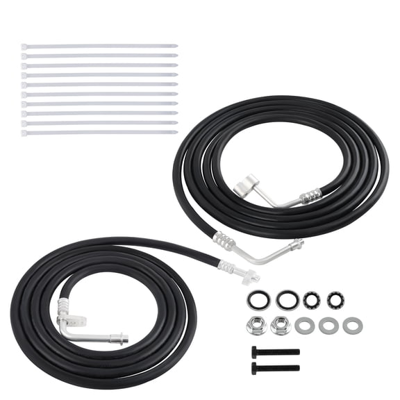 Rear AC Line Hoses Set fit for Chevy Tahoe Yukon Escalade  2007-2014 short Wheelbase
