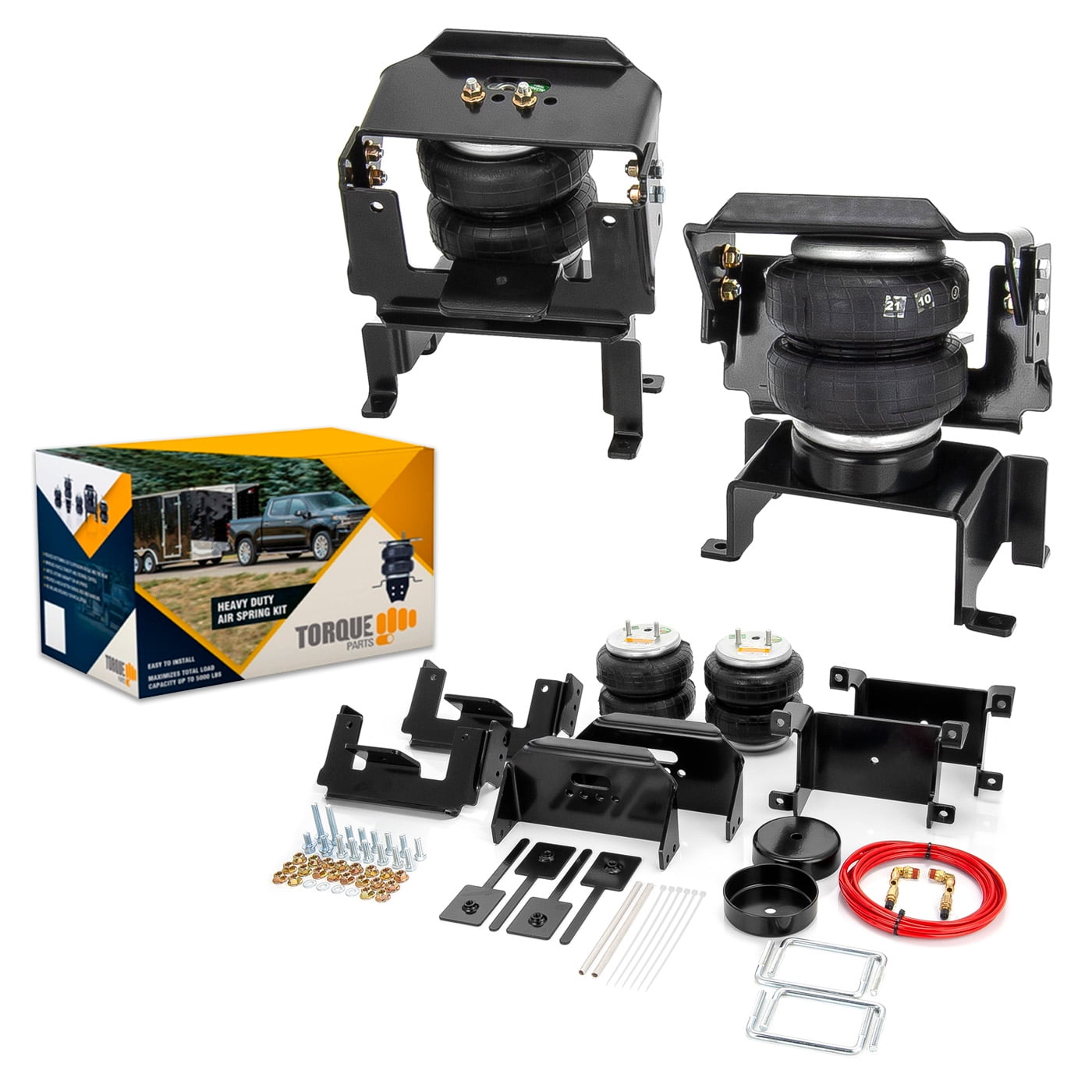 Rear Air Bags Suspension Kit for 2023 Ford F150 Truck Towing Airbags