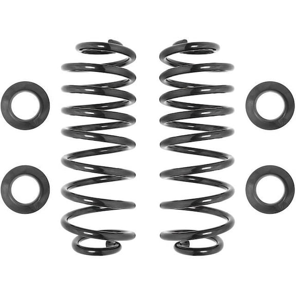 Rear Air Spring to Coil Spring Conversion Kit - Compatible with 1992 - 2011 Ford Crown Victoria 1993 1994 1995 1996 1997 1998 1999 2000 2001 2002 2003 2004 2005 2006 2007 2008 2009 2010