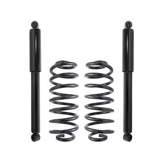 Rear Air Spring to Coil Spring Conversion Kit - Compatible with 2000 - 2014 Chevy Suburban 1500 2001 2002 2003 2004 2005 2006 2007 2008 2009 2010 2011 2012 2013