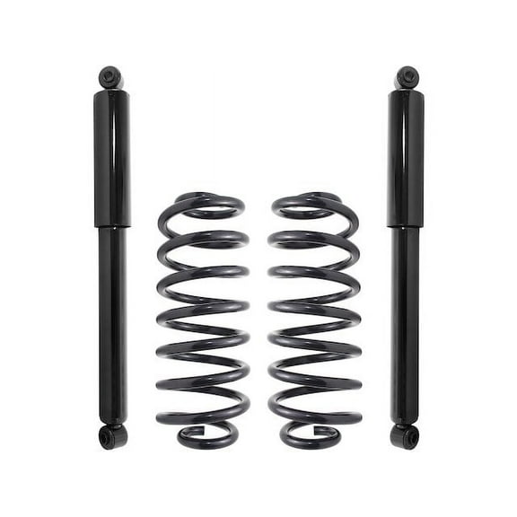 Rear Air Spring to Coil Spring Conversion Kit - Compatible with 2000 - 2014 Chevy Suburban 1500 2001 2002 2003 2004 2005 2006 2007 2008 2009 2010 2011 2012 2013