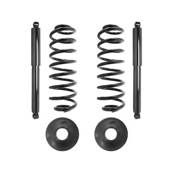 Rear Air Spring to Coil Spring Conversion Kit - Compatible with 1998 - 2002 Lincoln Navigator RWD 1999 2000 2001
