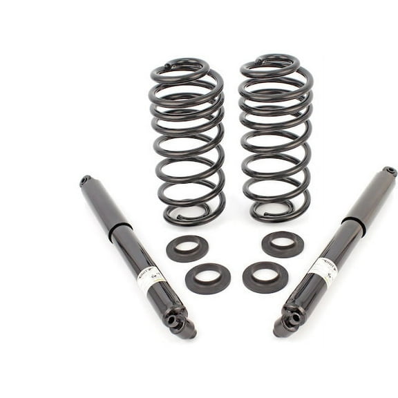Rear Air Spring to Coil Spring Conversion Kit - Compatible with 2002 - 2009 Chevy Trailblazer 2003 2004 2005 2006 2007 2008